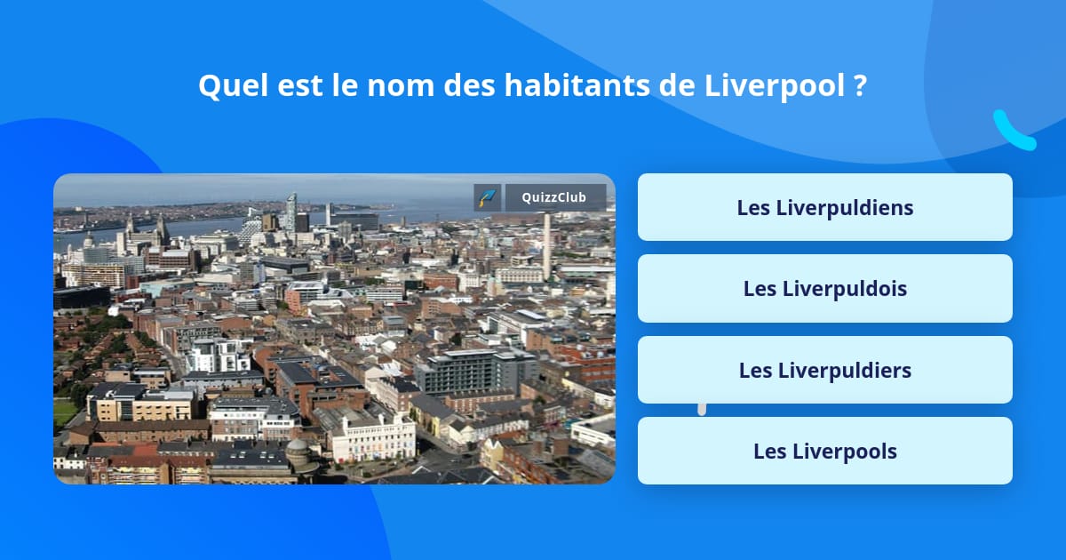 Quel est le nom des habitants de... | Réponses au questionnaire