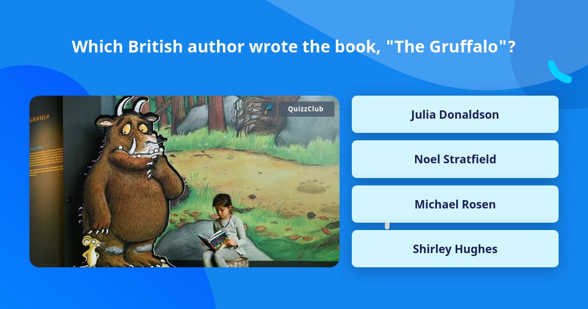 Which British Author Wrote The Book Trivia Questions QuizzClub