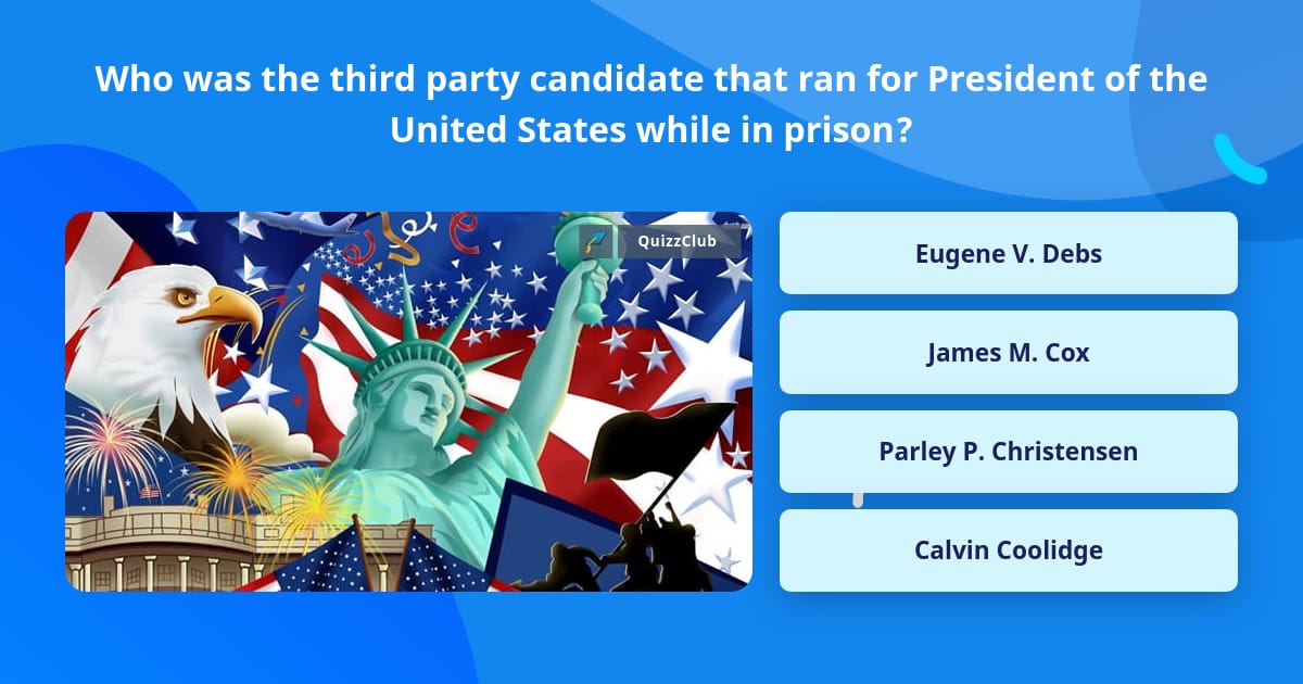 Who Was The Third Party Candidate