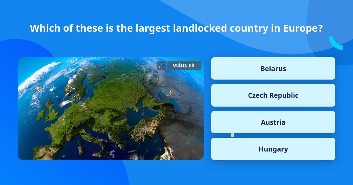 what-is-the-largest-landlocked-country-trivia-genius