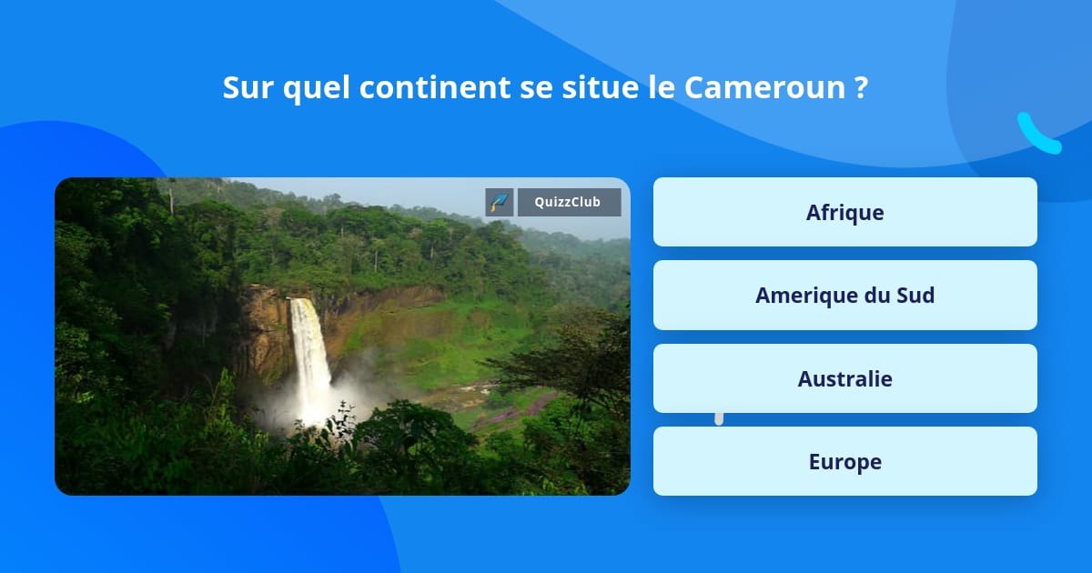 Sur Quel Continent Se Situe Le Questions Quizzclub