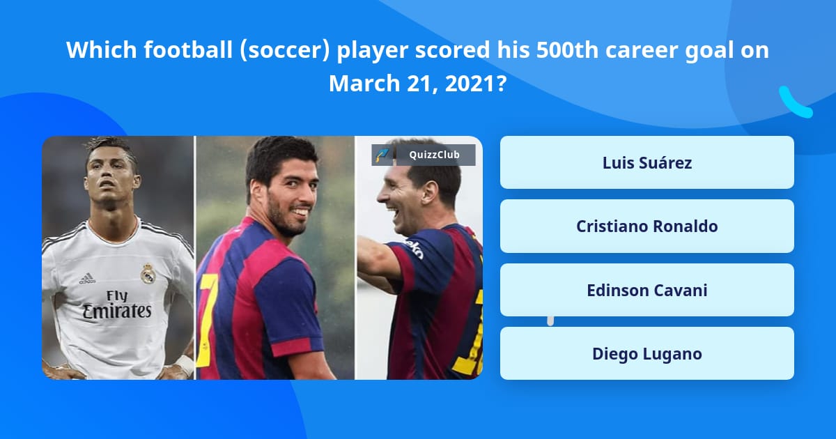 Which Football soccer Player Trivia Answers QuizzClub
