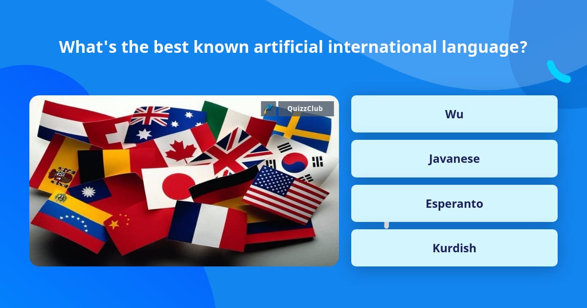 What's the best known artificial... Trivia Answers What's the best known artificial... Trivia Answers
