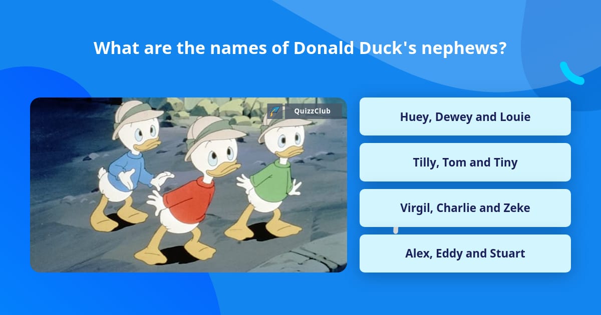 Five Fast Facts About Donald Duck's Nephews Huey, Dewey, and Louie