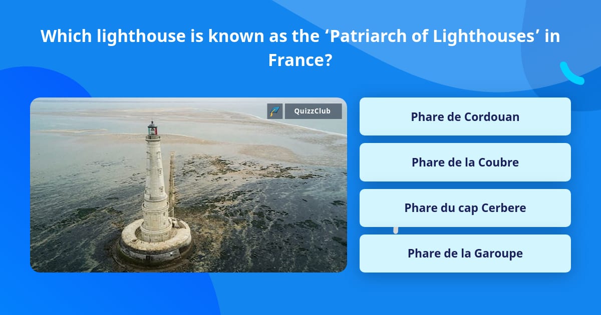 Which lighthouse is known as the... | Trivia Questions | QuizzClub