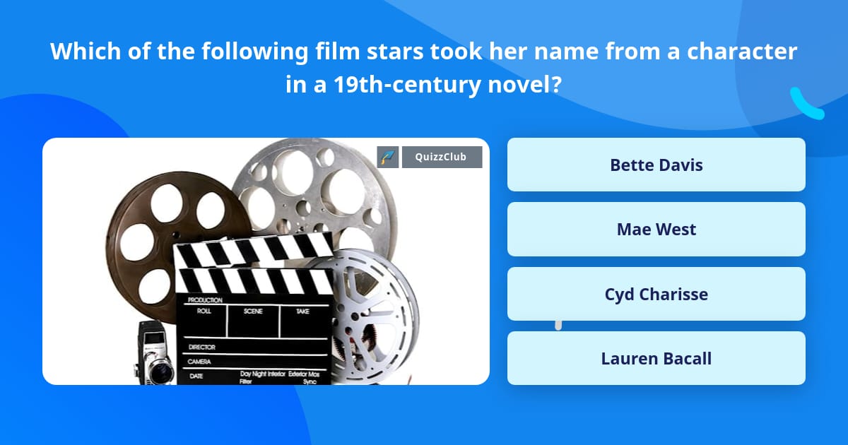 Which of the following film stars... | Trivia Questions | QuizzClub