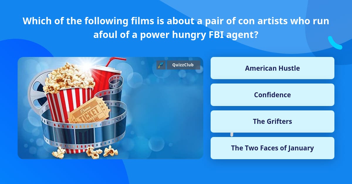 Which Of The Following Films Is Trivia Answers Quizzclub 