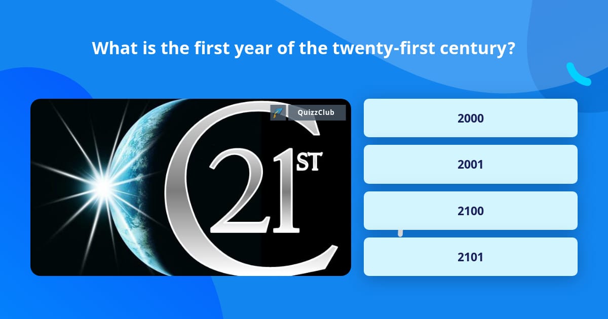 what-is-the-first-year-of-the-trivia-questions-quizzclub