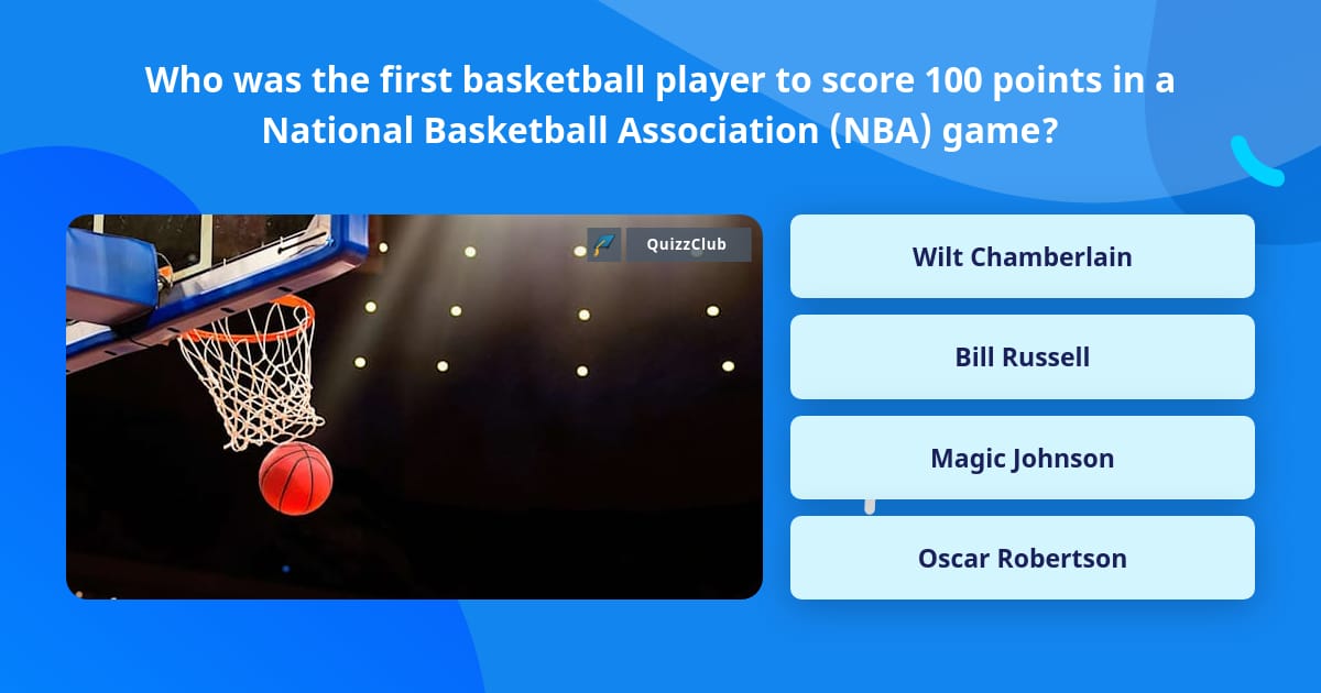 Who was the first basketball player... Trivia Answers