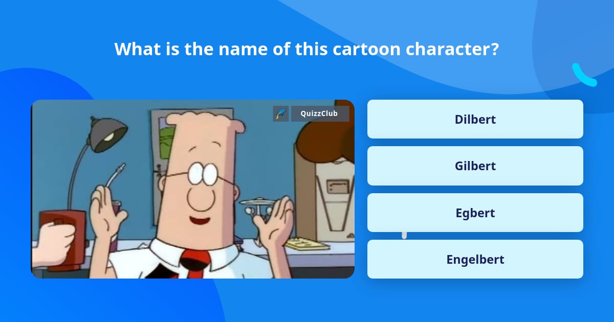 What Is The Name Of This Cartoon Trivia Questions Quizzclub