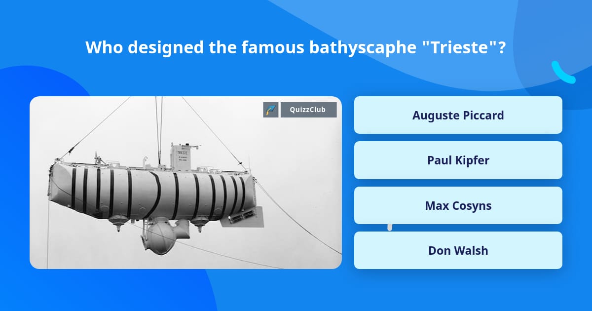 Trieste (bathyscaphe) - Wikipedia