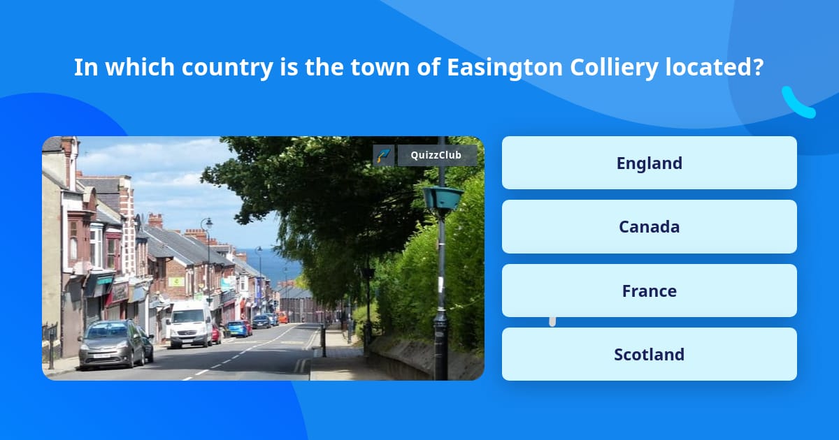 Town Riddle Answer In which country is the town of... | Trivia Answers | QuizzClub