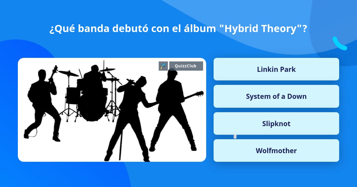 ¿Qué banda debutó con el álbum... | Las Preguntas Trivia | QuizzClub