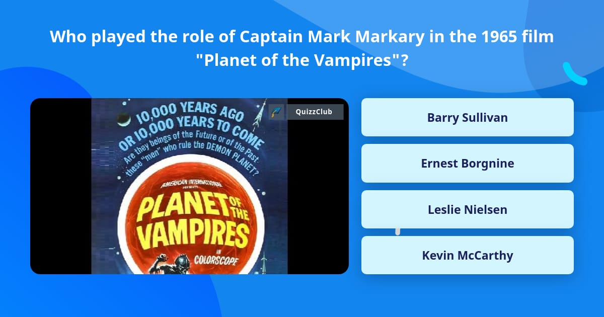Trivia Captain Who played the role of Captain Mark... | Trivia Answers | QuizzClub