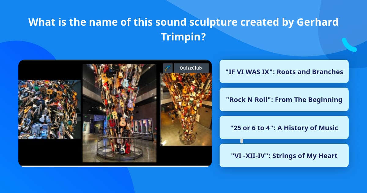 What is the name of this sound... | Trivia Questions | QuizzClub