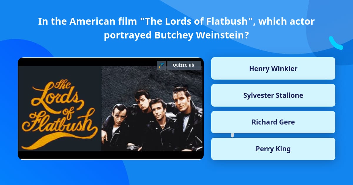 Butchey In the American film