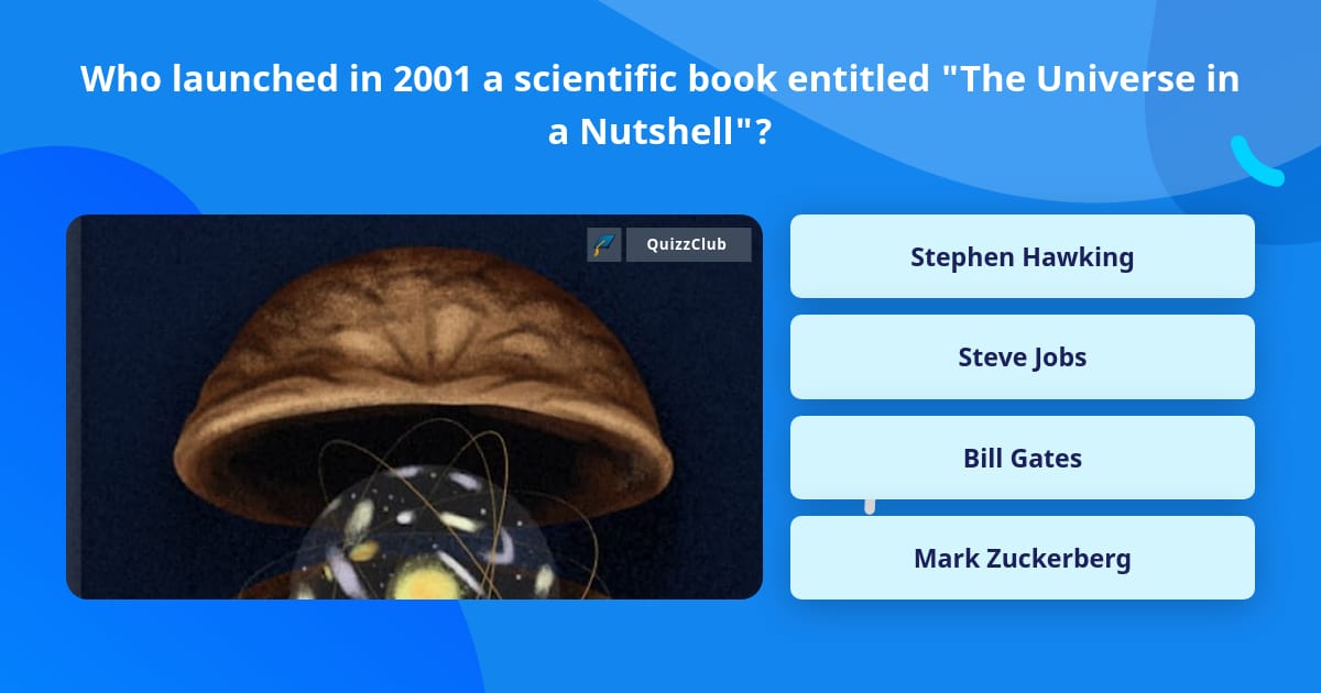 Who launched in 2001 a scientific... | Trivia Questions | QuizzClub