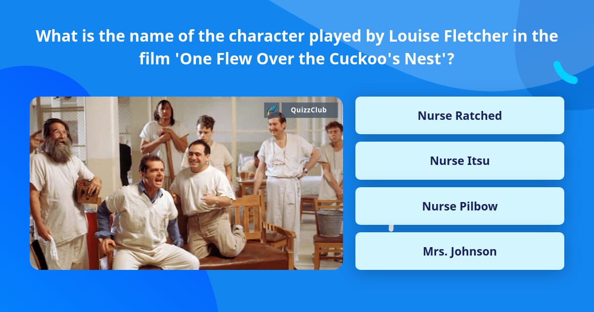 What is the name of the character... | Trivia Questions | QuizzClub