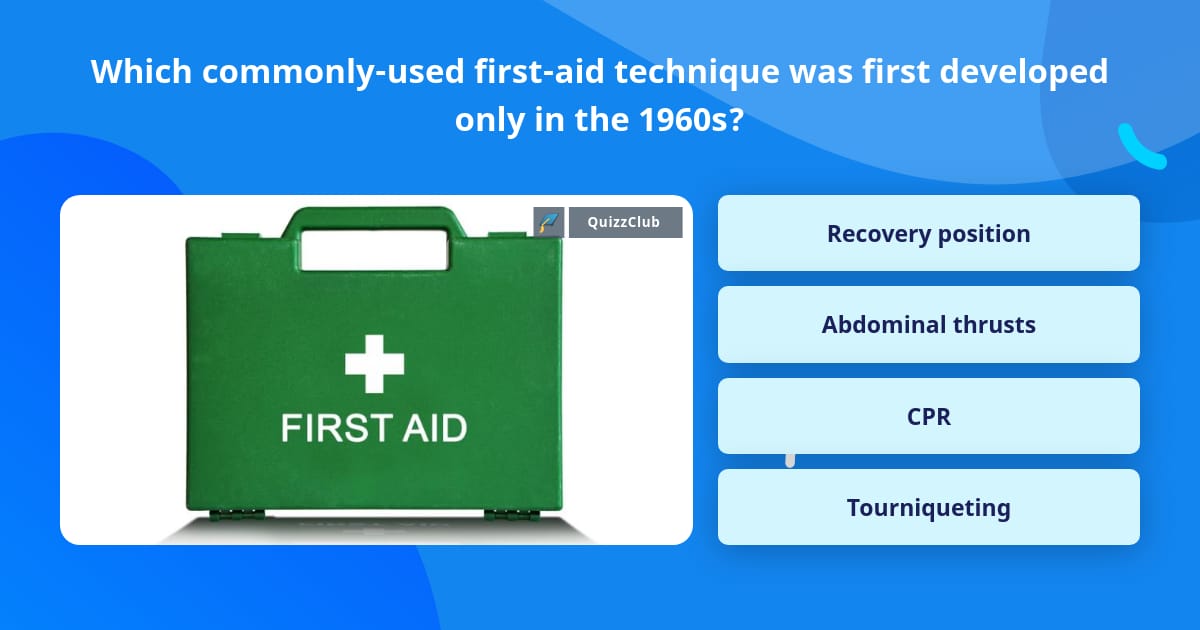 Which commonly-used first-aid... | Trivia Answers | QuizzClub