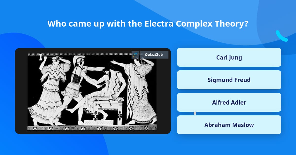 Who came up with the Electra Complex... | Trivia Answers | QuizzClub