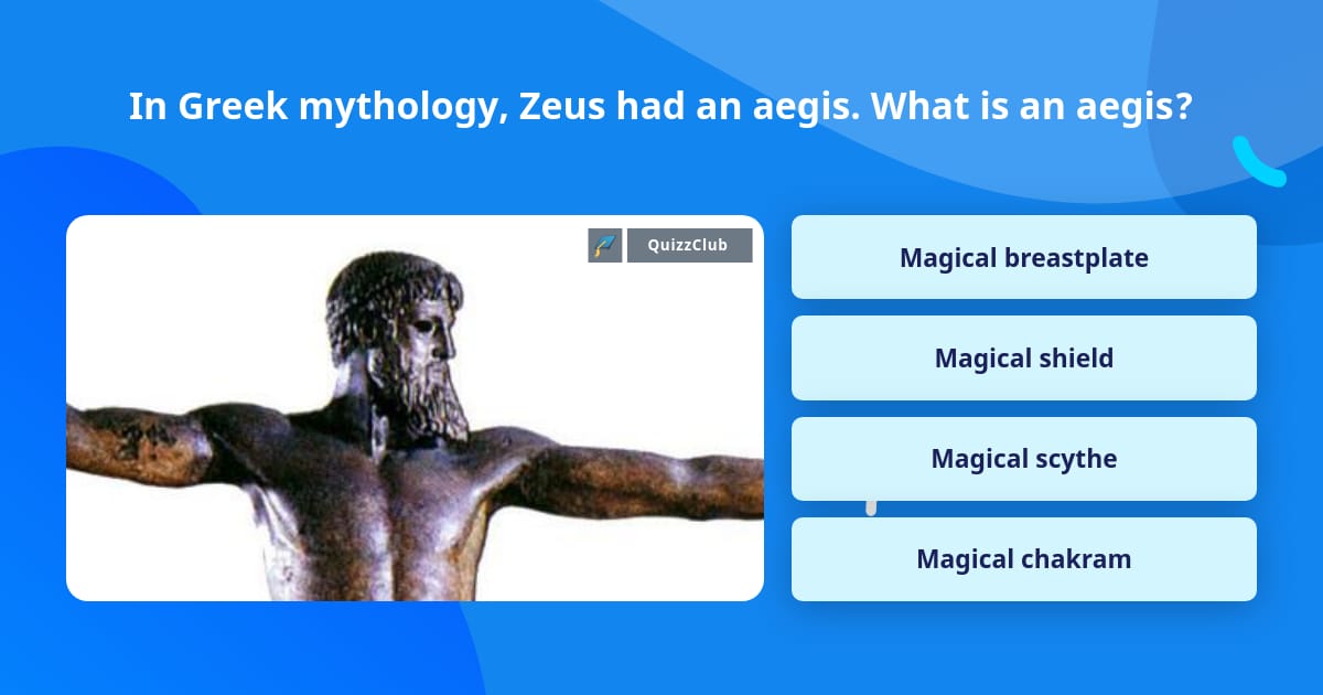 In Greek mythology, Zeus had an... | Trivia Questions | QuizzClub