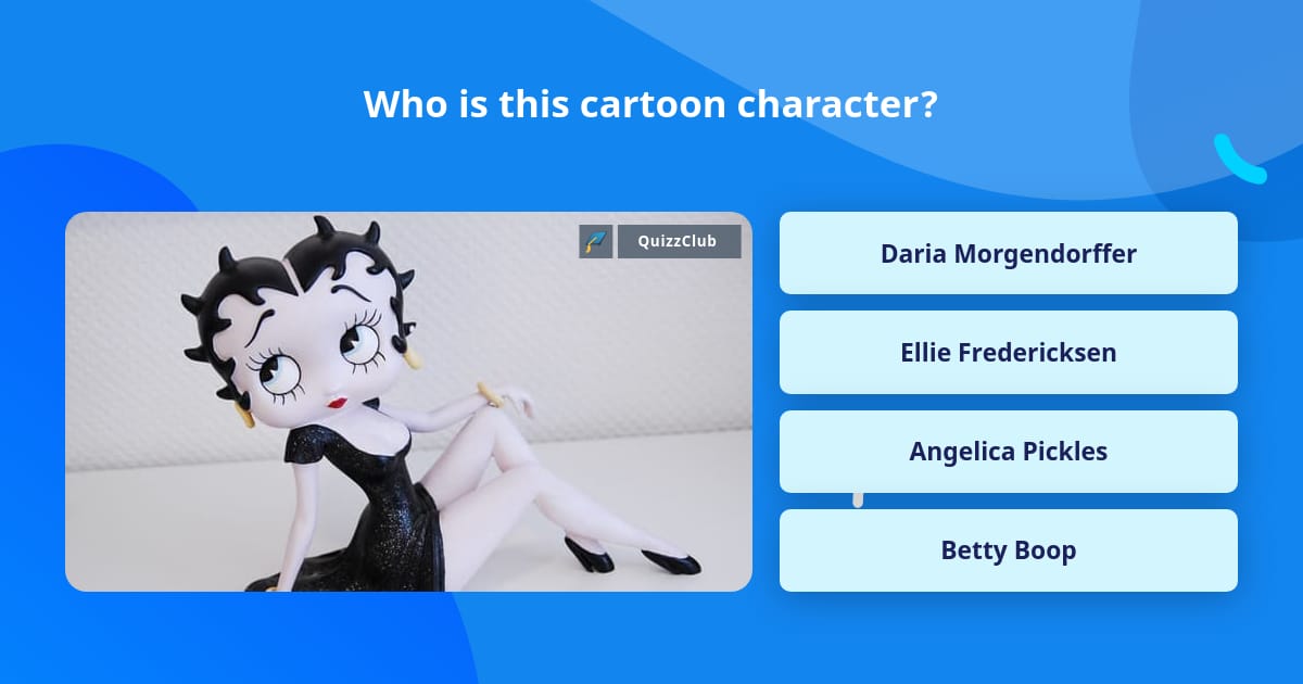 Who is this cartoon character? | Trivia Questions | QuizzClub